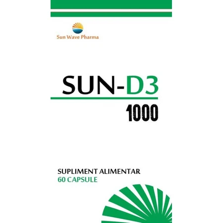 Sun-D3, 60 Kapseln, Sun Wave Pharma