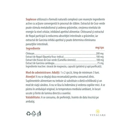 Suplesse, 30 Kapseln, Vitacare
