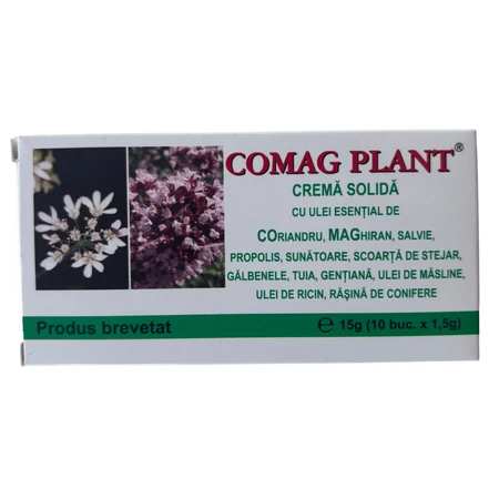 Comag Plant Zäpfchen mit fester Creme und ätherischen Ölen, 10 St., Elzin Plant