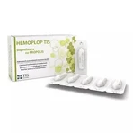 Hemoplop Tis propolis suppositories, 10 pieces, Tis Farmaceutic
