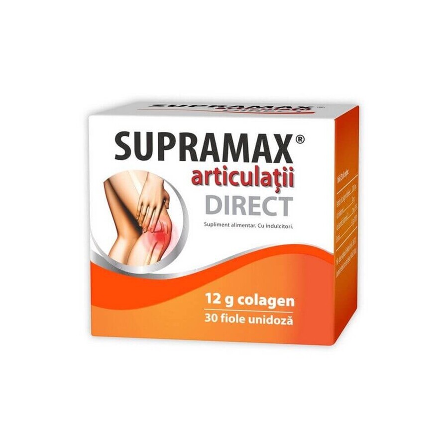 Supramax Joints Direct 12 g Kollagen, 30 Ampullen, Zdrovit