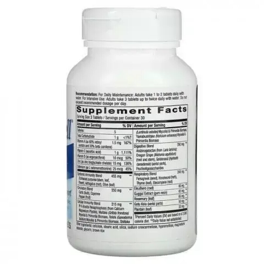 SystemWell Ultimative Immunität Nature's Way, 30 Tabletten, Secom