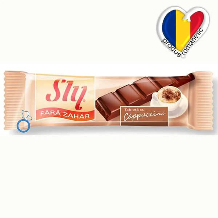 Comprimido dietético con capuchina sin azúcar, 25g, Sly Nutrition