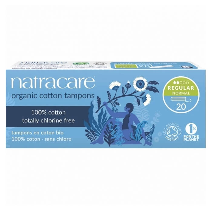 Organic Inner Pads without applicator Regular, 20 pieces, Natracare