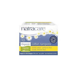 Regular Bio-Pads ohne Applikator Regular, 10 Stück, Natracare