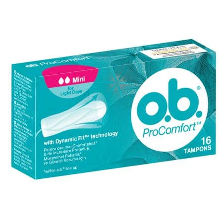 ProComfort Mini pads, 16 pieces, OB