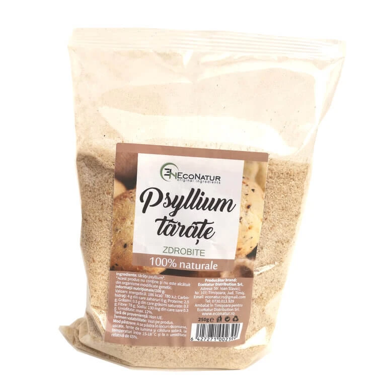 Psyllium bran, 250 g, Econatur
