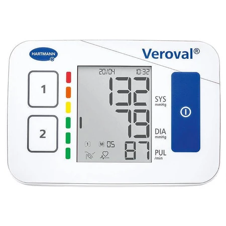 Veroval compacte digitale bovenarm bloeddrukmeter (925424), Hartmann