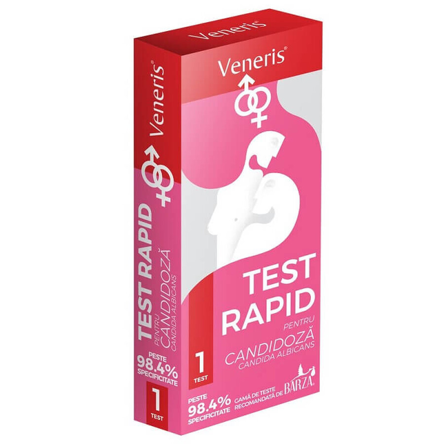 Acquista Veneris Candidiasis Rapid Test, 1 test, Biotech Atlantic USA Veneris Candidiasis Rapid Test, 1 test, Biotech Atlantic USA
