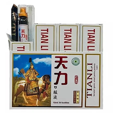 Tianli Natural Potent Ultra Power, 4 ampullen, China