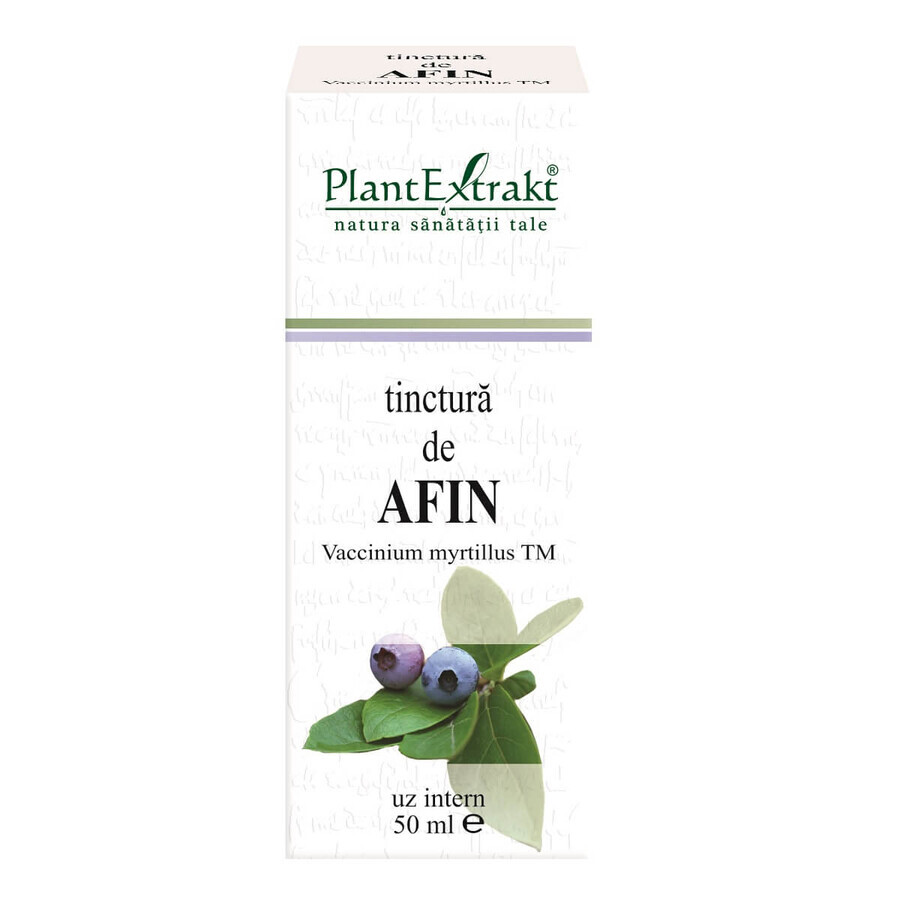 Tinctuur van Blauwe bosbes, 50 ml, Plant Extrakt