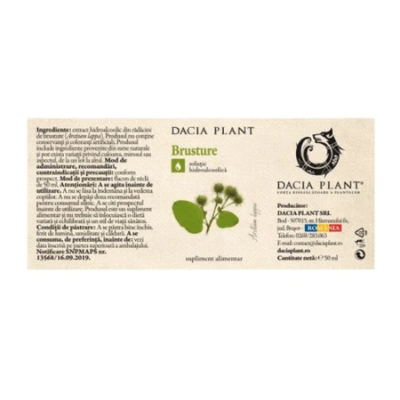 Kletten Tinktur, 50 ml, Dacia Plant
