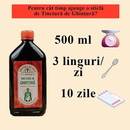 Tintura de Genciana, 500 ml, Aroma Plant