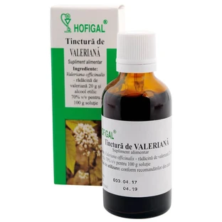 Tincture of Valerian, 50 ml, Hofigal