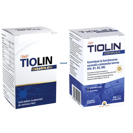 Tiolin Komplex, 60 Kapseln, Sun Wave Pharma