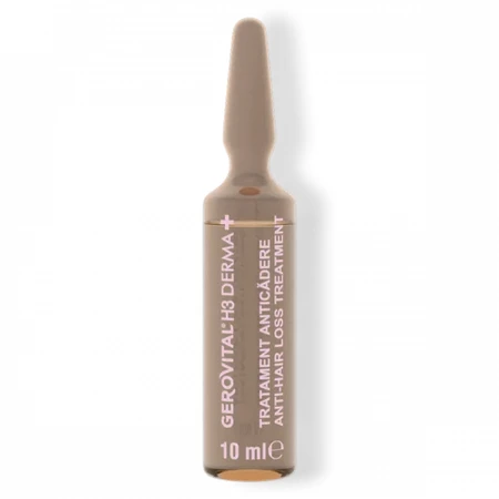 Gerovital H3 Derma+ Anti-haaruitval, 12 ampullen, Farmec