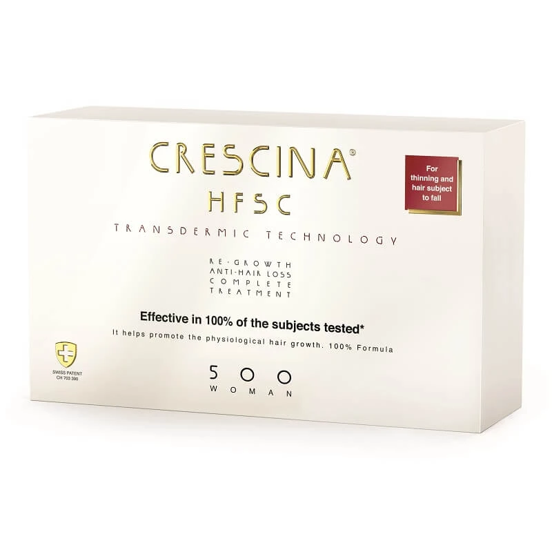 Complete treatment Crescina Transdermic Re-Growth HFSC 500 WOMAN, 10…