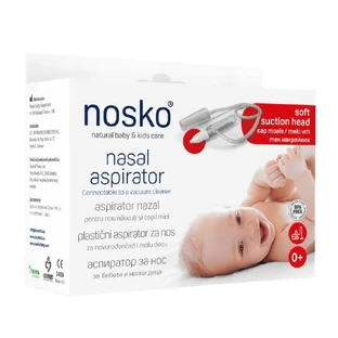 Aspirador nasal Nosko con cabezal de silicona blanda