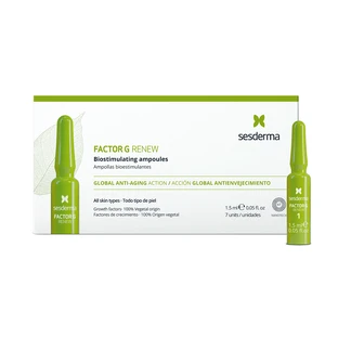 Sesderma Factor G Renew Traitement Rajeunissant Insensible, 7 flacons x 1,5 ml 