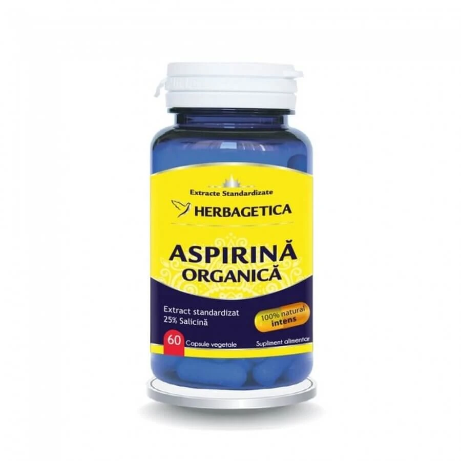 Organische Aspirine, 120 capsules, Herbagetica