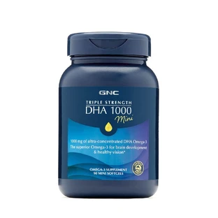 Triple Strength DHA 1000 Mini (735522), 90 minicapsules, GNC