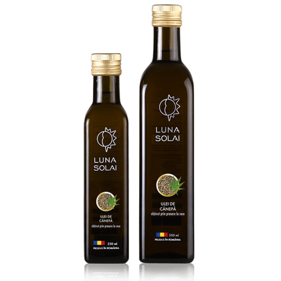 Buy Cold pressed hemp oil, 250 ml, Luna Solai Cold pressed hemp oil, 250 ml, Luna Solai