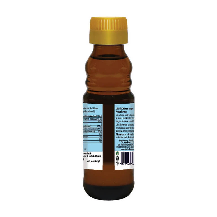 Egyptian Black Cumin Oil, cold pressed, 100 ml, Herbavit
