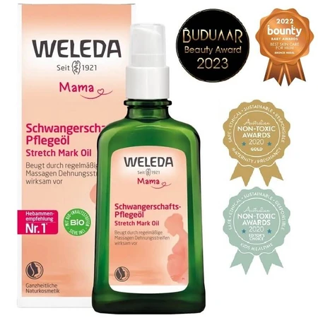 Aceite corporal para embarazadas, 100 ml, Weleda