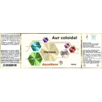 Aur coloidal Oro coloidal 30ppm AquaNano Olimpus, 480 ml, Sc Aghoras Ivent