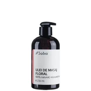 Aceite de masaje floral, 236 ml, Sabio