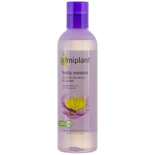 Relaxing massage oil with lavender, 250 ml, Elmiplant