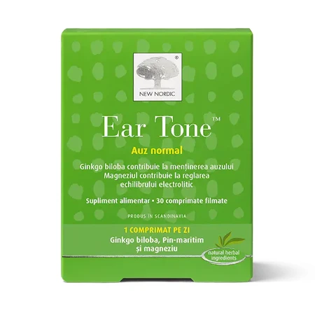 Ear Tone udito normale, 30 compresse rivestite con film, New Nordic