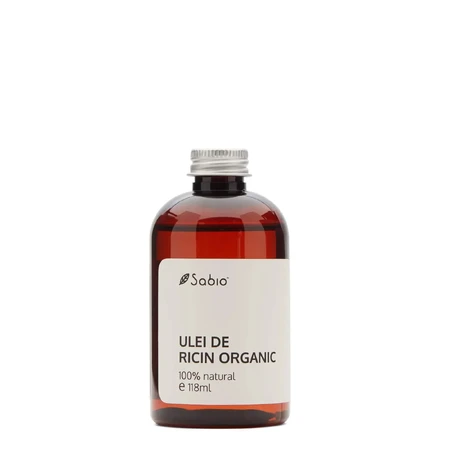 Aceite de ricino ecológico, 118 ml, Sabio