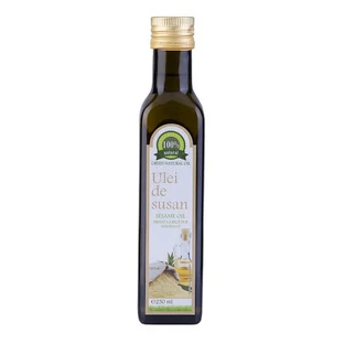 Aceite puro de sésamo prensado en frío sin refinar, 250 ml Carmita Classic