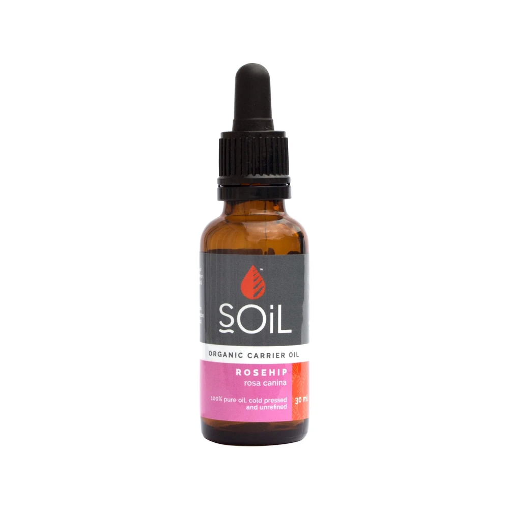 Aceite Base Puro de Macese (Rosa canina) Prensado en Frío 100% Ecológico ECOCERT, 30 ml, SOiL