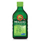 Omega 3 cod liver oil, Vitamin A-D-E, green apple flavour, 250 ml, Moller&#39;s