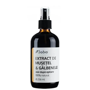 Huile après-rasage à l'extrait de camomille et de souci, 236 ml, Sabio