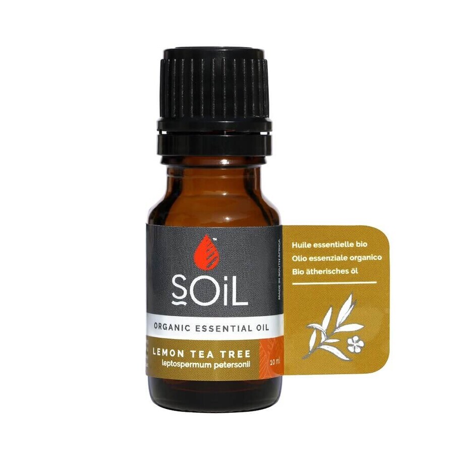 Ätherisches Zitronenbaumöl 100% reines Bio-Teebaumöl, 10 ml, SOiL