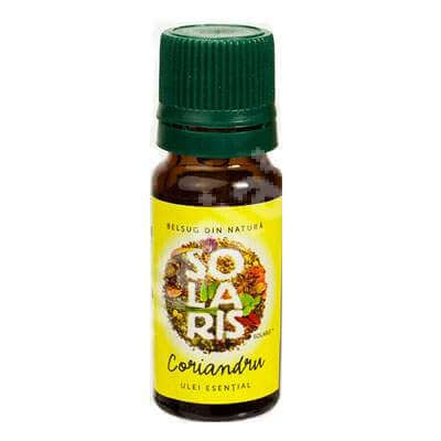 Coriander essential oil, 10 ml, Solaris