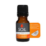 100% Organic Pure Orange Essential Oil, 10 ml, SOiL