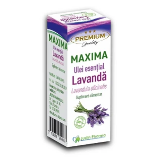 Etherische olie lavendel Maxima, 10 ml, Justin Pharma