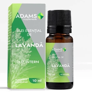 Ätherisches Lavendelöl, 10ml, innere Anwendung, Adams Vision