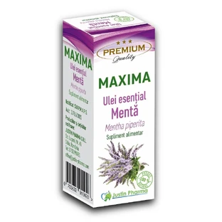Huile essentielle de Menthe Maxima, 10 ml, Justin Pharma