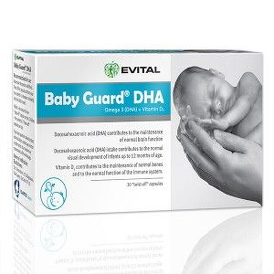 Baby Guard DHA, 30 capsules, Evital