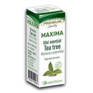 Aceite esencial de árbol del té Maxima, 10 ml, Justin Pharma