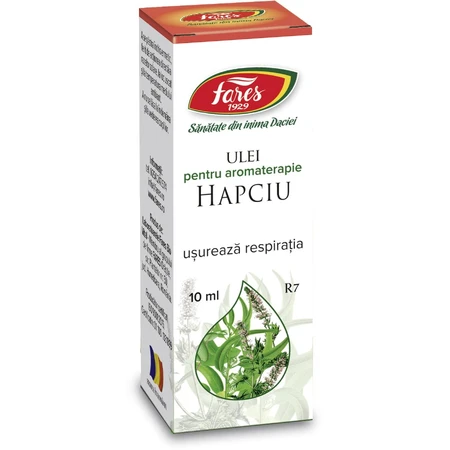 Aromatherapie olie Hapciu Adem verzachtend, R7, 10 ml, Fares