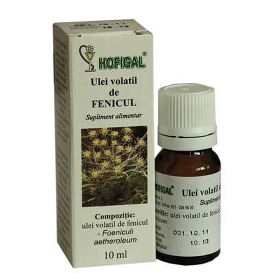 Cumpără Ulei volatil de Fenicul, 10 ml, Hofigal Ulei volatil de Fenicul, 10 ml, Hofigal