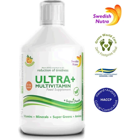 Ultra+ Multivitamin, 500ml, Swedish Nutra