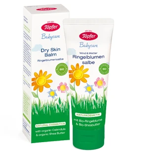 Bálsamo ecológico para niños piel seca protección contra el viento y la intemperie, 75 ml, Topfer