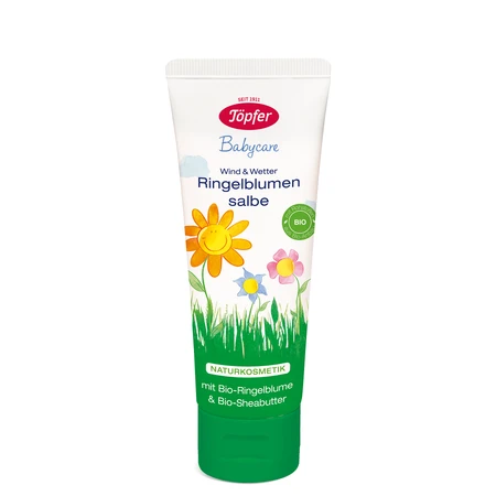 Bálsamo ecológico para niños piel seca protección contra el viento y la intemperie, 75 ml, Topfer